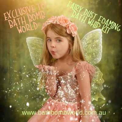 Bath Bomb World® Fairy Dust Foaming Bath Whip Kit